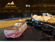 Tablet Screenshot of blackrocktavern.com